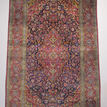 Image of Fine Silk Kashan Rug